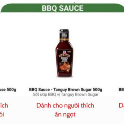 Sốt Ướp BBQ MCCormick vị Brown Sugar 500g
