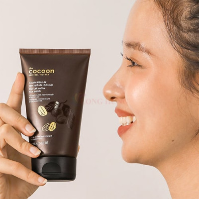 Tẩy tế bào chết mặt cà phê Đắk Lắk Cocoon làm sáng da (150ml) - Hàng chính hãng