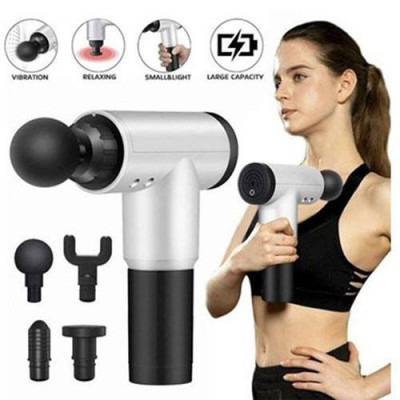 Máy MASSAGE Mini Cầm Tay Thế Hệ Mới Chính Hãng MINIIN - 6 Cấp Độ, Hỗ Trợ Mát Xa Chuyên Sâu, Giảm Đau Cơ, Cứng Khớp - Tặng kèm 04 đầu 