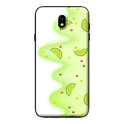 Ốp in cho Samsung Galaxy J3 Pro Họa Tiết Chanh - Hàng chính hãng