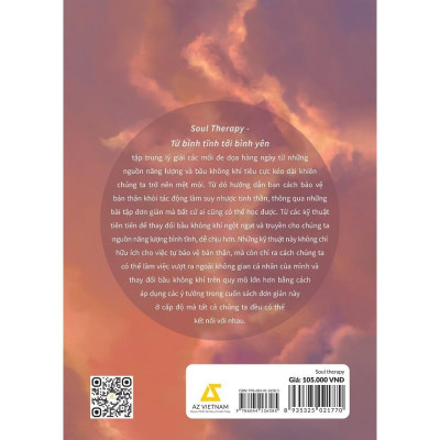 Sách - Soul Therapy: Từ Bình Tĩnh Tới Bình Yên - AZ Việt Nam