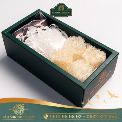 TỔ YẾN TINH CHẾ VỤN TRÒN - HỘP 10GR - BẢO SƠN TRUE NEST