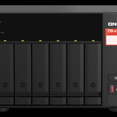 Thiết bị lưu trữ Nas QNAP, Model: TS-673A-8G - Hàng chính hãng