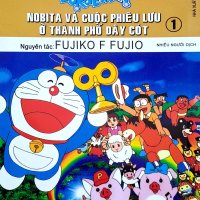 Doraemon Tranh Truyện Màu - Nobita Và Cuộc Phiêu Lưu Ở Thành Phố Dây Cót - Tập 1 (Tái Bản 2023)
