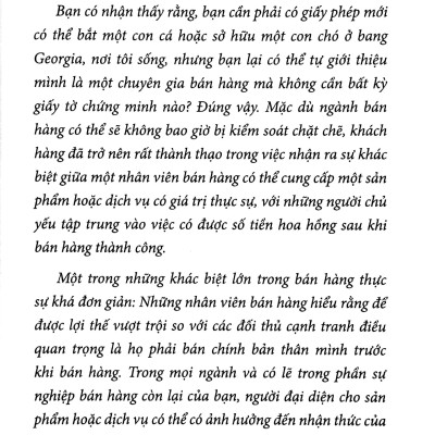 Người bán hàng giỏi phải bán mình trước - Nguyên tắc quan trọng để trở thành người bán hàng xuất sắc